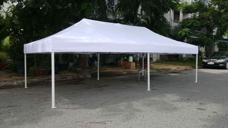 Nhà bạt Hòa Phát 3m x6m màu trắng